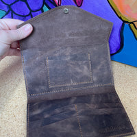 Tracey Wallet - Dark Brown Leather